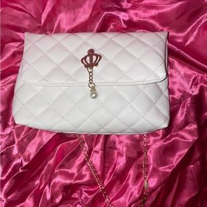 Princess White Purse